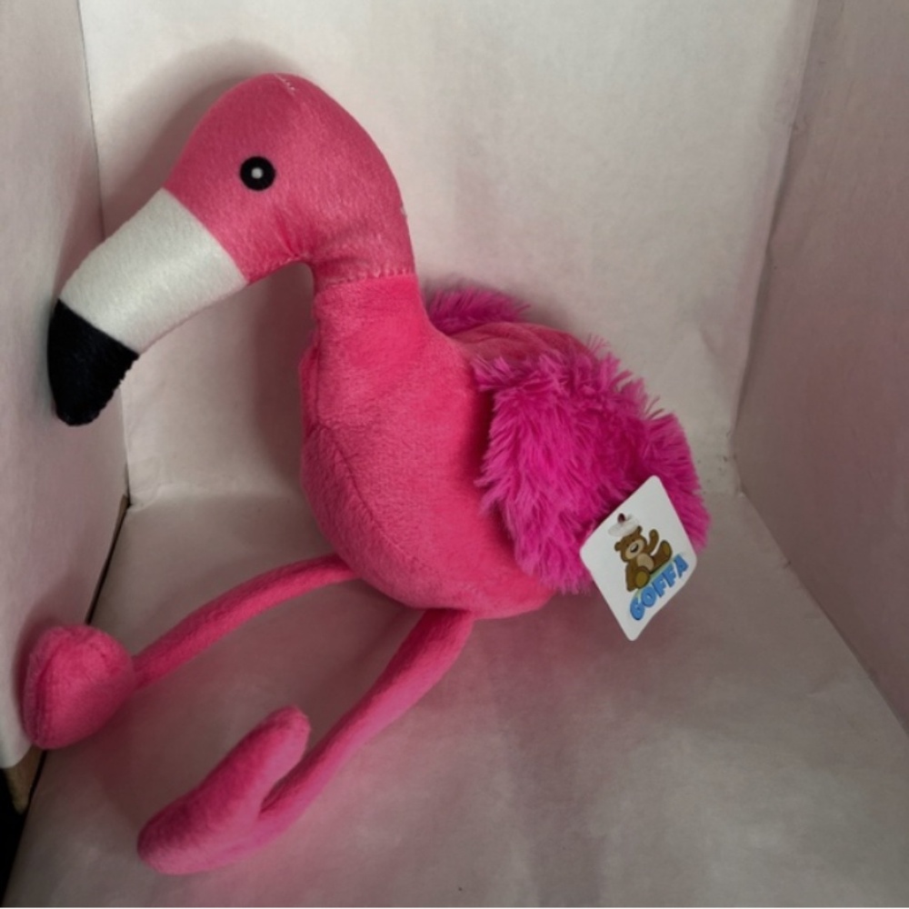 Goffa International PINK FLAMINGO Stuffed Animal PLUSH TOY New w/Tags